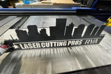 laser cut metal signs